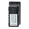 Base modular USB empotrable doble