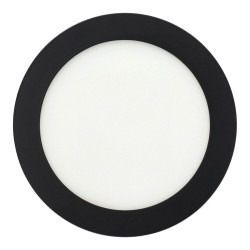 Led Downlight 12W cor preto