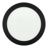 Downlight Led 18W Rodada preto