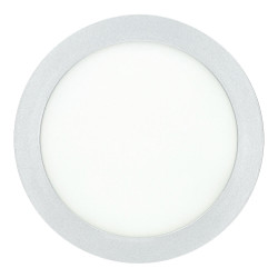 Panneau LED 18W rond ARGENT