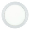 Downlight panel 18W redondo PLATA