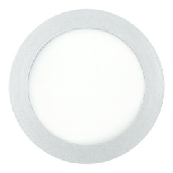 Downlight - SILVER Round 12W Panel