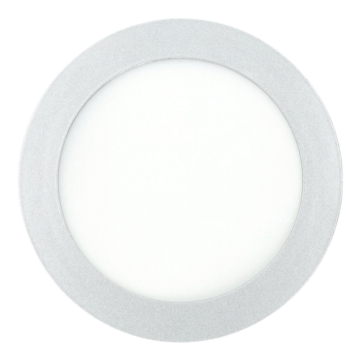 Downlight - SILVER Round 12W Panel