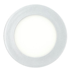Downlight panel 6W redondo PLATA