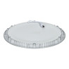 Downlight panel 6W redondo PLATA