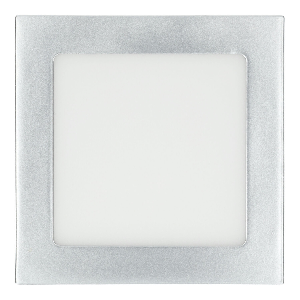 Panneau lumineux 12W carré ARGENT