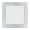 Panneau lumineux 12W carré ARGENT