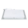 Downlight panel 18W cuadrado PLATA