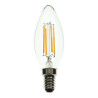 Ampoule à bougie à filament LED 360º 4W REGLABLELE