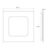 Downlight - Square 3W Panel