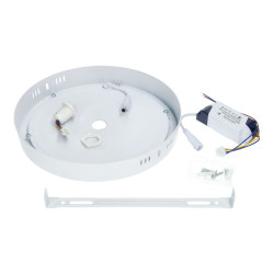 Plafón 18W detector presencia función nocturna