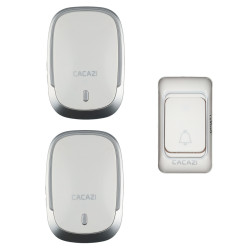 Campainha sen fio doble IP44