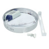 Plafonnier Led 12W rond ARGENT