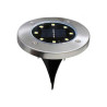 Baliza Solar LED de suelo con pincho 8 LEDs IP44