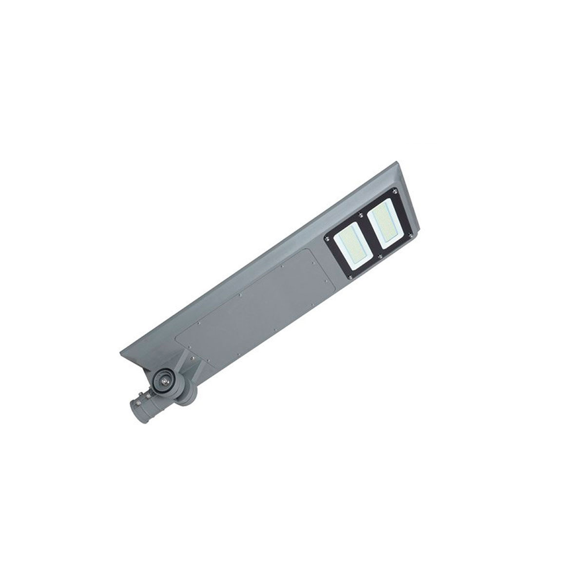 Lâmpada de rua solar LED 100W iluminação pública