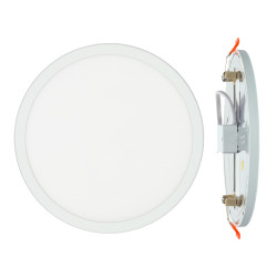 Downlight - Round 15W Panel. Adjustable