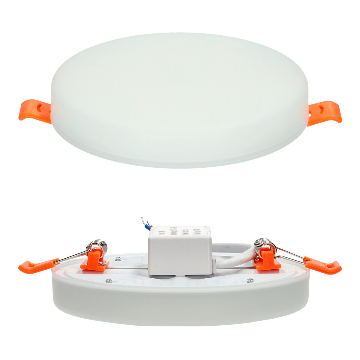 Downlight led 15W redondo sin borde corte ajustable