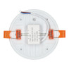 Downlight led 15W redondo sin borde corte ajustable