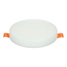 15W Adjustable rimless panel - round