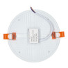 Downlight led 22W redondo sin borde corte ajustable
