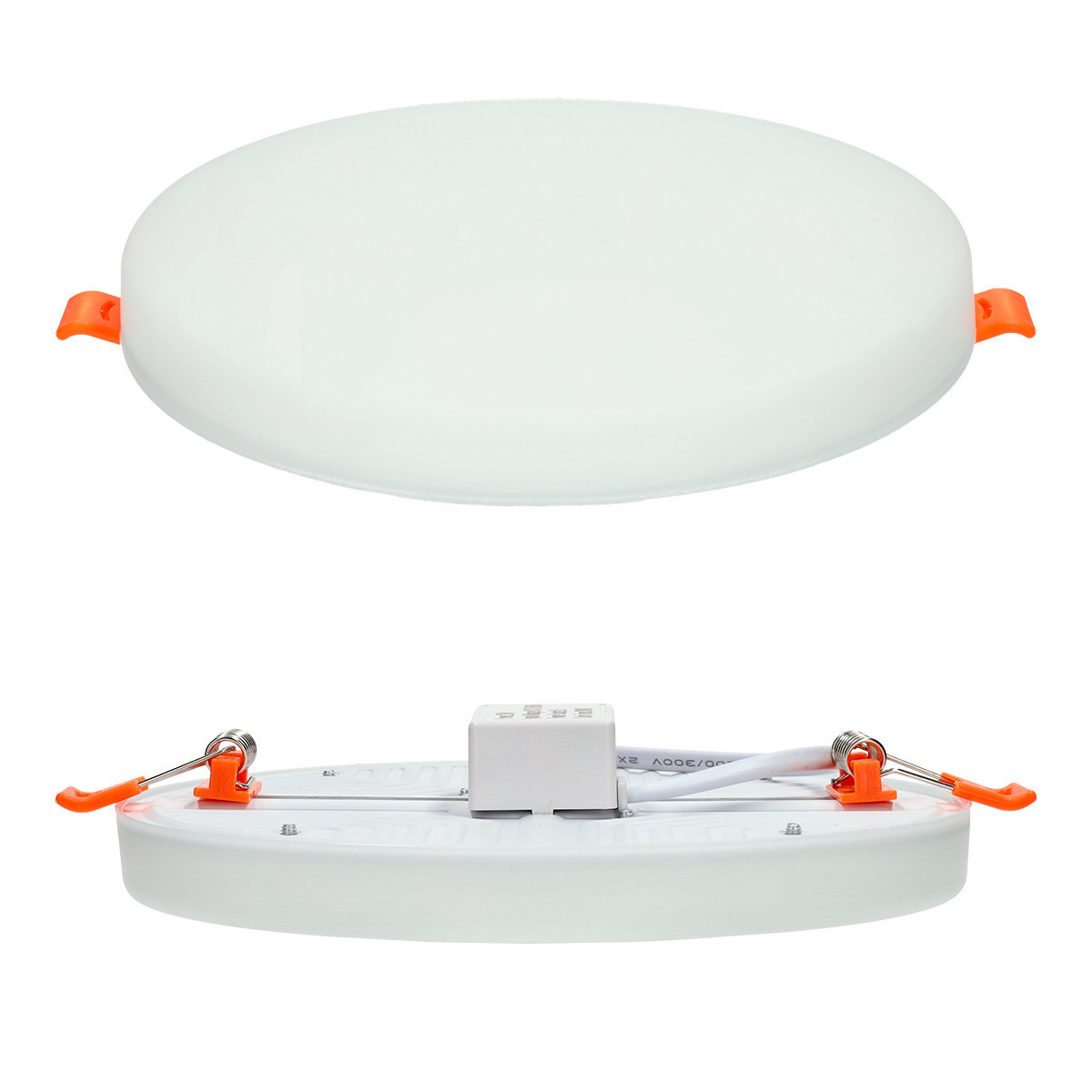 22W Adjustable rimless panel - round
