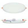 32W Adjustable rimless panel - round