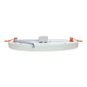 32W Adjustable rimless panel - round