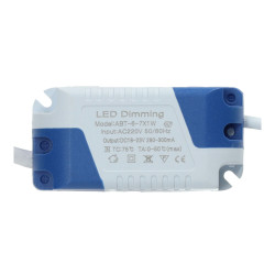 Driver painel de LED ajustável 3W para 7W