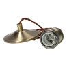 Lamp Holder - "Vintage", E27, Ceramic and Metal