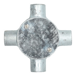 Caixa de desvio de metal de 4 vias