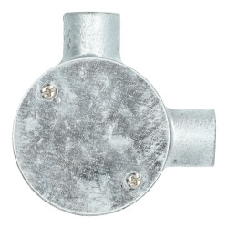 2-way metal conduit box