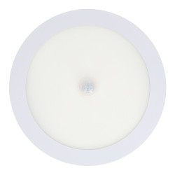 Downlight panel 18W redondo detector presencia
