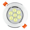 Downlight Led 7W plata