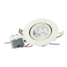 Proyector de Techo LED Redondo Orientable 12W