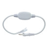 Kit enchufe rápido tira led 220V corte 20cm