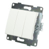 Interruptor triple 10A serie PC