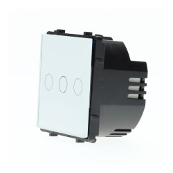 Interruptor táctil triple 2000W