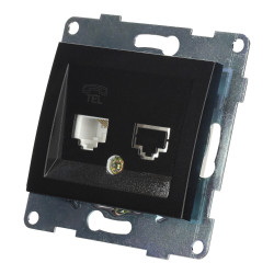 Telephone socket, RJ11 PC series