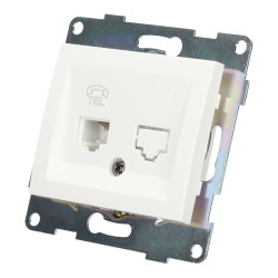 Telephone socket, RJ11 PC series