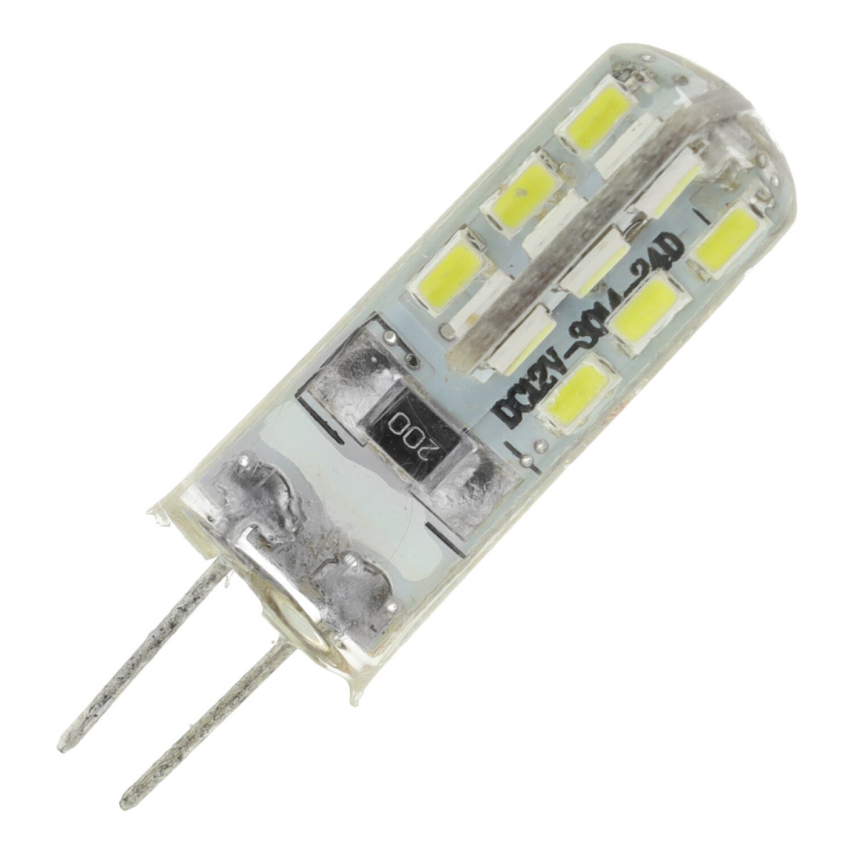Lâmpada G4 1.5W bi-pin luz branca quente