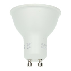 Dicroica 5W GU10 regulable 120º