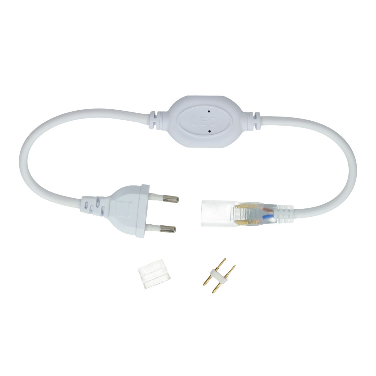 Power Plug Kit for 220V LED Strip - Type 2