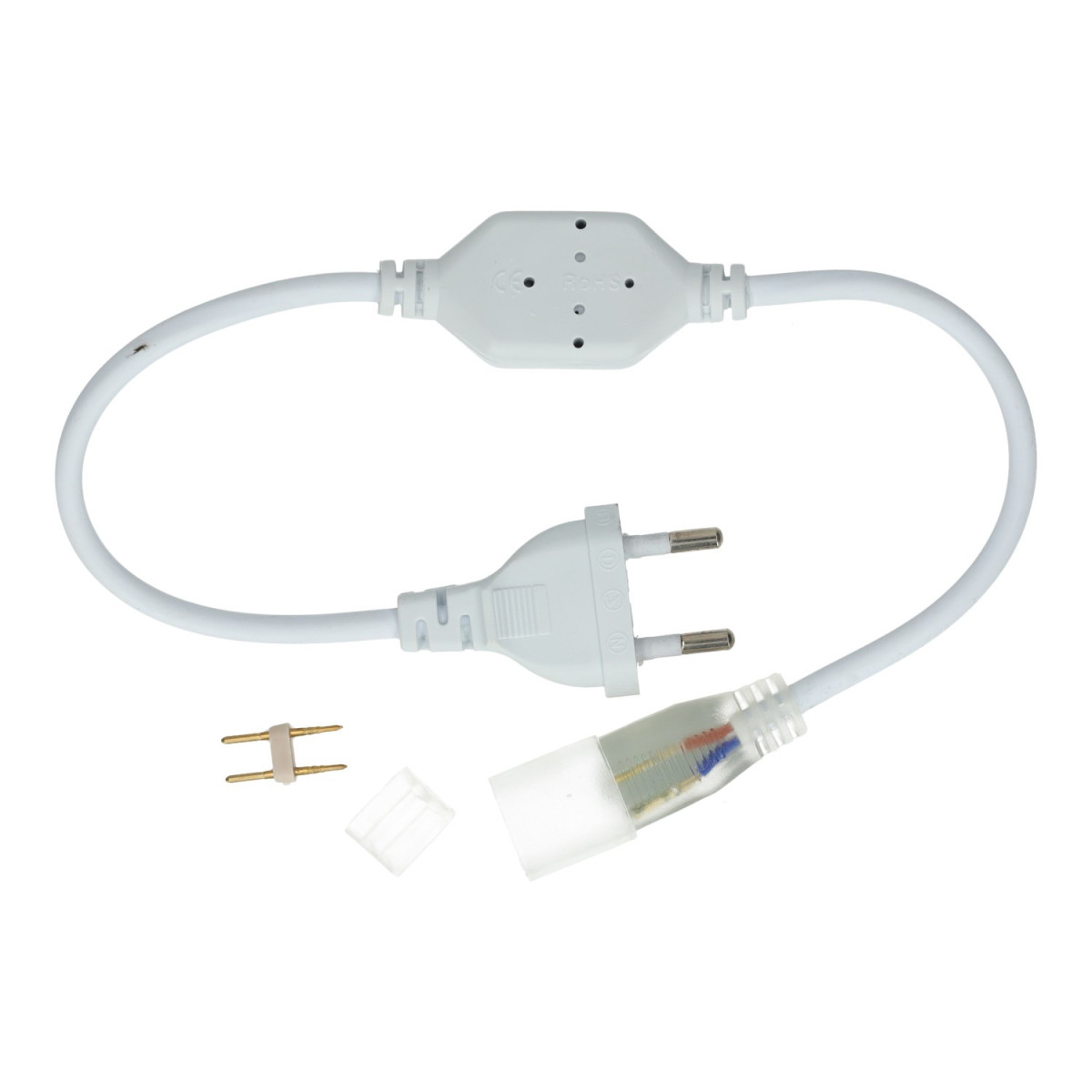 Power Plug Kit for 220V neon LED Strip