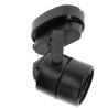 Base carril superficie pequeña color negro