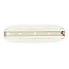Base carril superficie grande color blanco