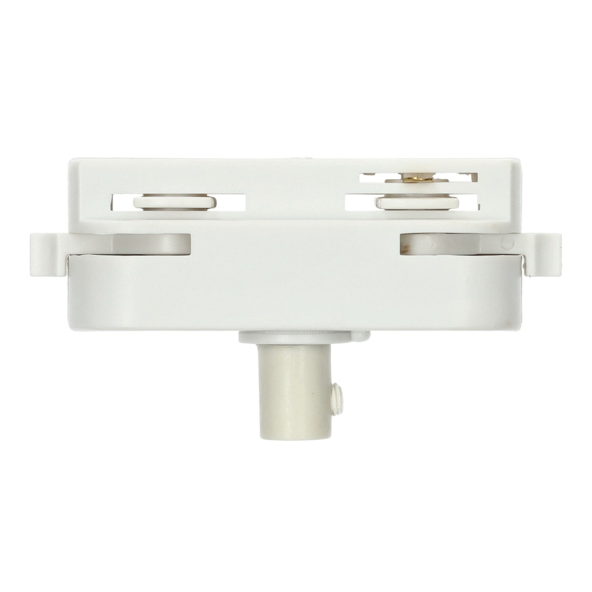 Adaptador carril monofásico color blanco