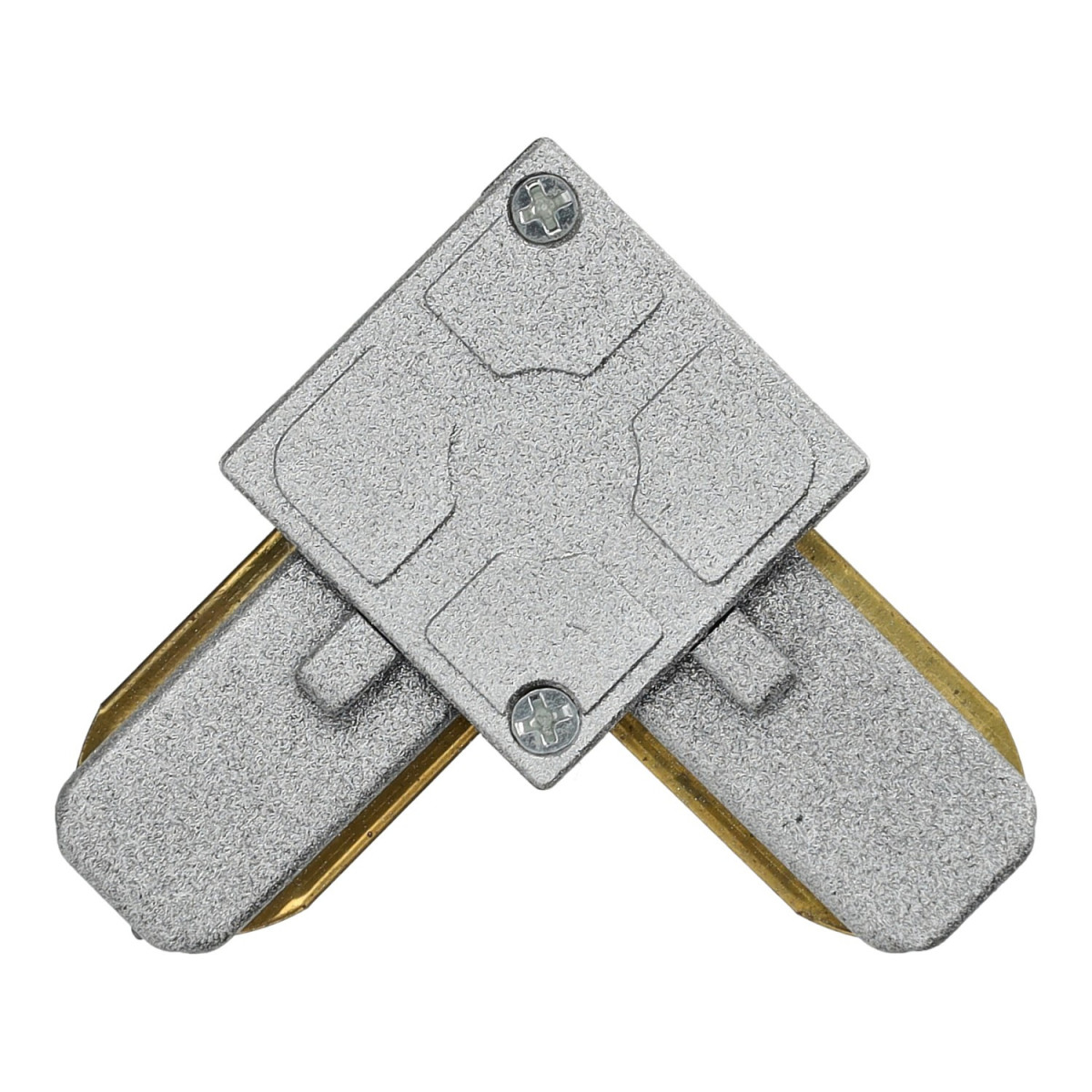 Connectable Rail Connector - Corner, grey