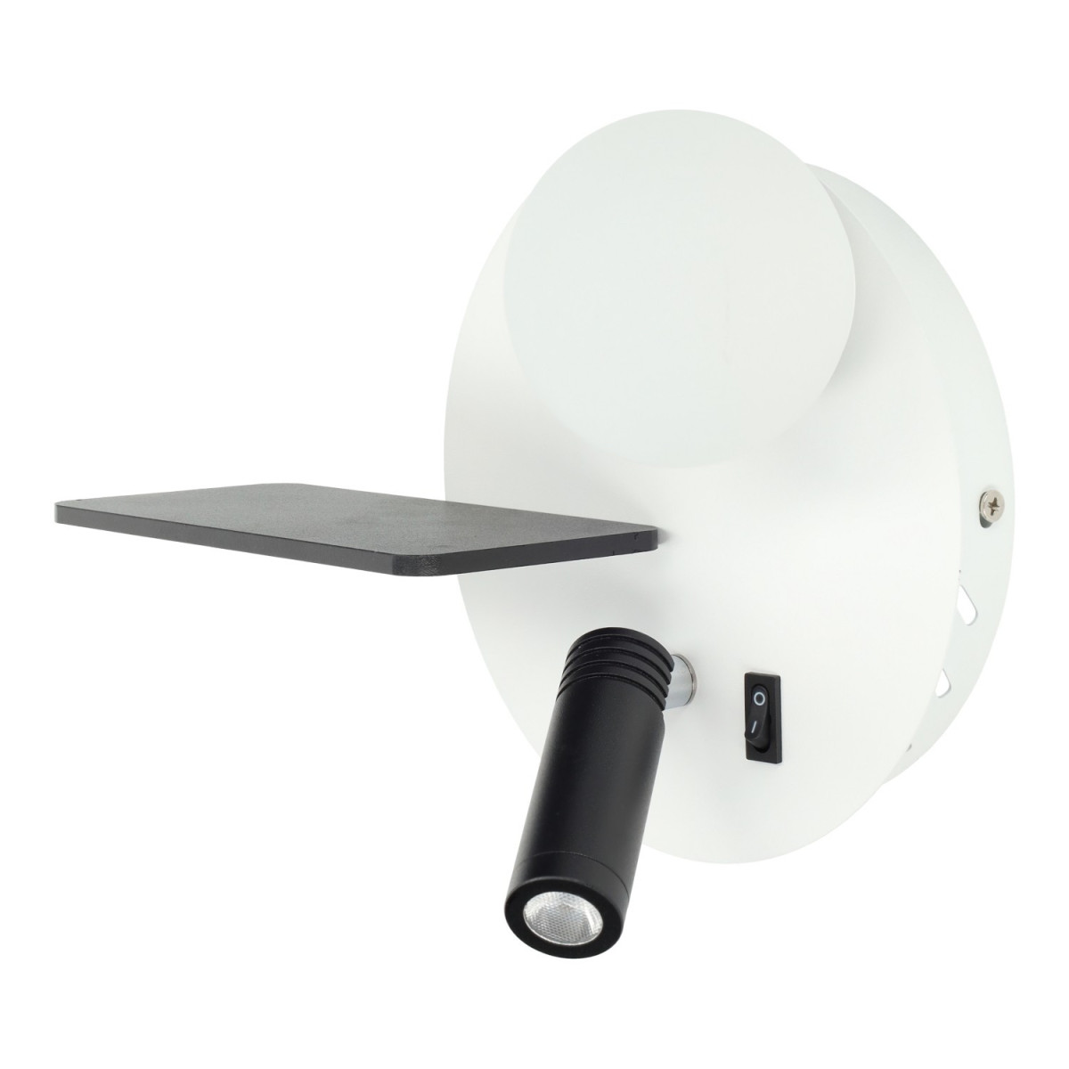 ALUMINIUM WALL LIGHT LED 3+5W USB