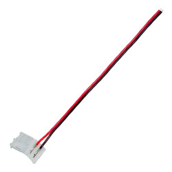 Cable conexión tira LED monocolor (2 pin) 8mm