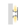 Aluminium profile for led strip double side lighting 1m